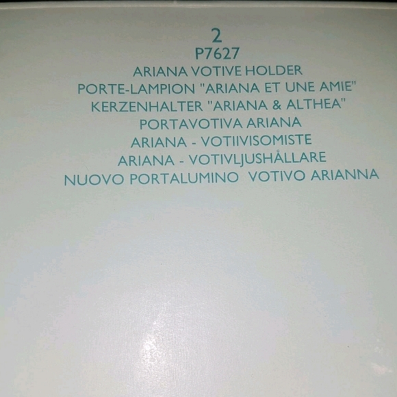 BNIB PartyLite ARIANA Votive Candle Holder - Picture 3 of 4